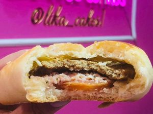 imagem do produto Hamburgão com Presunto e Queijo e Tomate