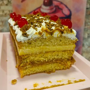 imagem do produto Bolo com pudim e doce de leite 