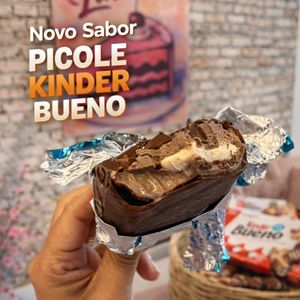 imagem do produto Picolé Gourmet de Kinder Bueno 