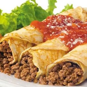 imagem do produto Panqueca de carne com soja refogada ( congelada ) 