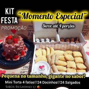 imagem do produto Kit Festa Momento Especial Sem glúten/leite/ovo 