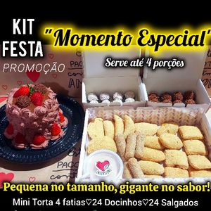 imagem do produto Kit Festa Momento Especial Sem glúten/lactose 