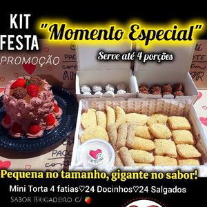 imagem do produto Kit Festa Momento Especial Sem glúten/leite 
