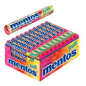 imagem do produto Mentos Tubo Cx/16 Fruit 