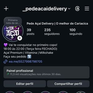 imagem do produto Siga nosso Instagram 🫶🏻