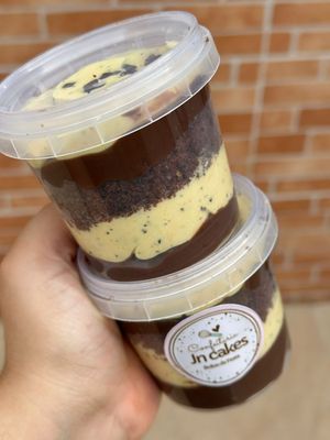 imagem do produto Bolo no pote maracujá com chocolate 