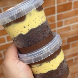 imagem do produto Bolo no pote maracujá com chocolate 