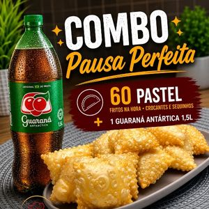imagem do produto ✨ Combo Pausa Perfeita  (60 unidades de Pastel + Guaraná antártica)   