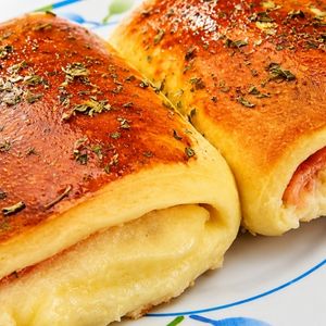 imagem do produto Presunto e queijo assado
