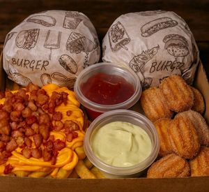imagem do produto Combo - Smash Box Burger | Mini Churros 