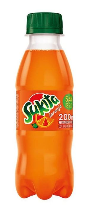 imagem do produto Refrigerante Sukita de Laranja 200ml