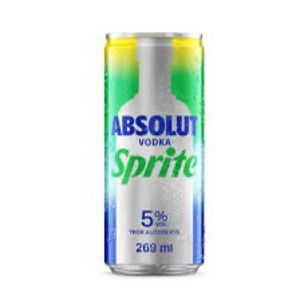 imagem do produto ABSOLUT VODKA - SPRITE 269ML 