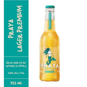 imagem do produto Praya Lager Premium Sem Glúten 