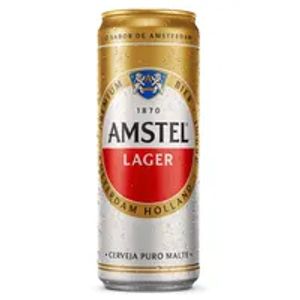 imagem do produto Cerveja Amstel Lager Premium Puro Malte Lata 350ml