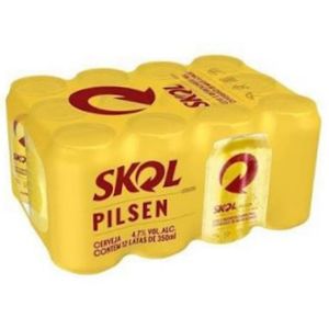 imagem do produto Skol Pilsen 350ml 12 unidade 