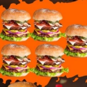 imagem do produto 5 x burguer duplo,+refri 2 litro