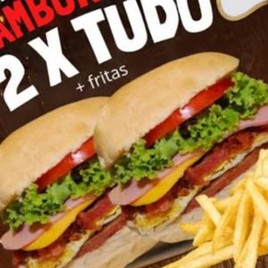imagem do produto combo 2 x tudo + batata +refri de 1 litro