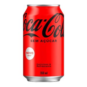 imagem do produto Refrigerante Coca Cola Zero Lata 350ml