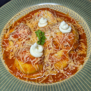 imagem do produto Ravioli de Camarão com Requeijão Cremoso ao Molho Sugo