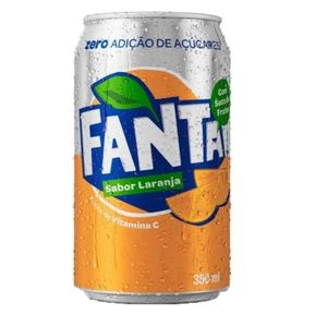 imagem do produto Fanta laranja zero açúcar 350ml