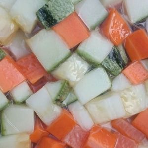 imagem do produto Abobrinha e cenoura.