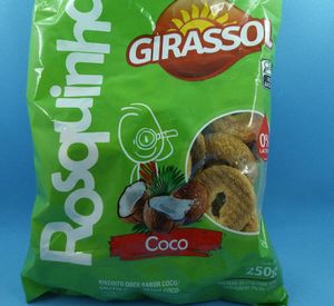 imagem do produto Biscoito girassol sabor coco