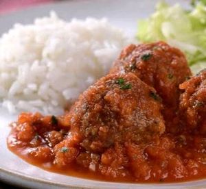 imagem do produto Almôndegas com arroz