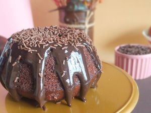 imagem do produto Mini Bolo Caseiro de Brigadeiro