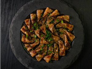 imagem do produto Carpaccio de salmão- 16 unidades