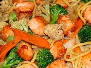 imagem do produto Yakisoba de Salmão- 700g