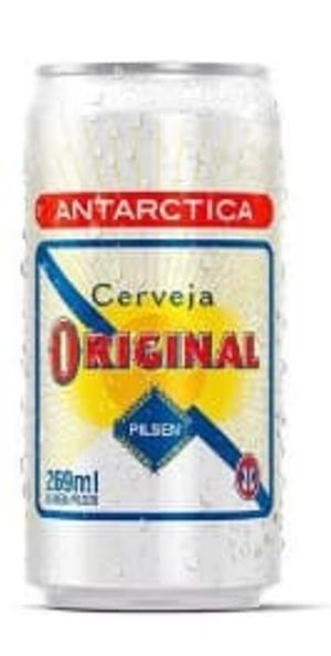 imagem do produto Cerveja Pilsen Original Antarctica 269ml Caixa Com 8un