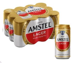 imagem do produto Cerveja Amstel Lata 269ml Pack 12 Unidades