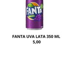 imagem do produto Fanta Uva Lata 350ml 