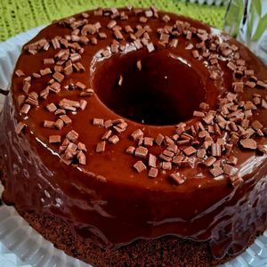 imagem do produto Bolo De Chocolate com Ganache de Chocolate