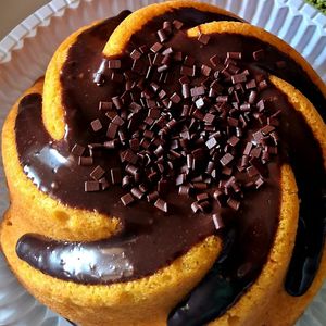 imagem do produto Bolo de Cenoura vulcão de Brigadeiro