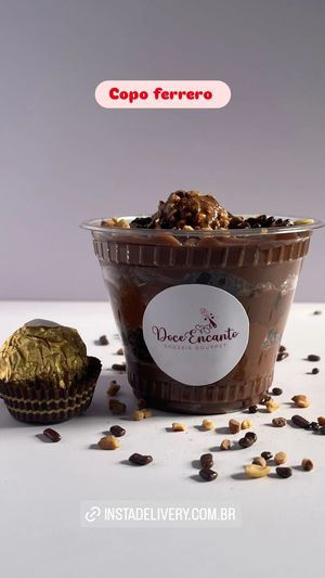 imagem do produto Copo da Felicidade Ferrero com nutella