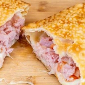 imagem do produto Pastel de Queijo mussarela e presunto 