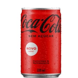 imagem do produto Coca cola zero lata mini 220 ml 
