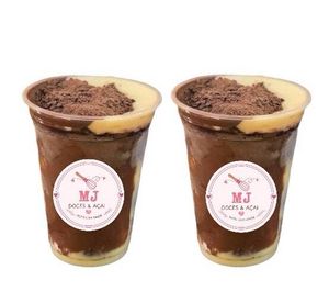 imagem do produto 2 Açaí + Creme de avelã, Creme de leite Ninho e Ovomaltine