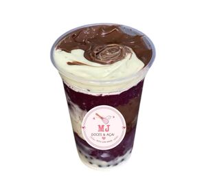 imagem do produto Açaí + Creme de avelã e Creme de leite Ninho