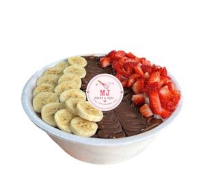 imagem do produto Tingela 500ml de açaí + Nutella, Banana e Morango