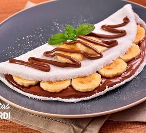 imagem do produto Tapioca + Nutella e Banana