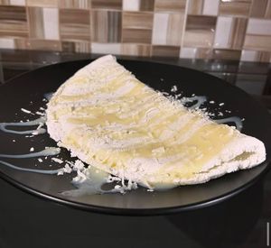 imagem do produto Tapioca + Leite condensado e Coco ralado