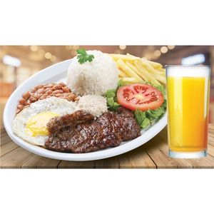 imagem do produto Moda da casa (G) + Suco de Laranja 