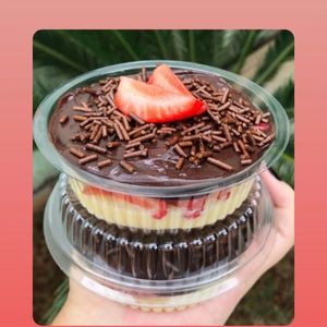 imagem do produto Bombom de morango aberto 