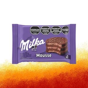 imagem do produto Alfajor Milka Mousse Chocolate 55g