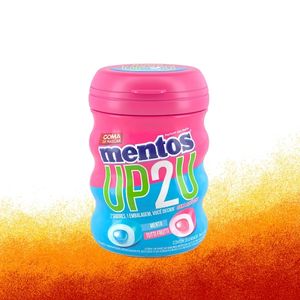 imagem do produto Chiclete Mentos UP2U Menta e Tutti Frutti 