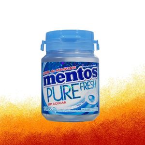 imagem do produto Chiclete Mentos Pure S Açúcar 56g Menta 
