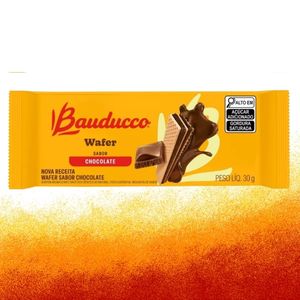imagem do produto Biscoito Wafer Bauducco Chocolate 