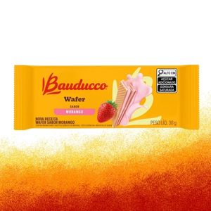 imagem do produto Biscoito Wafer Bauducco Morango